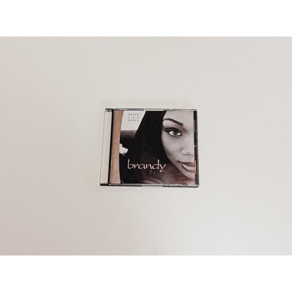 Brandy – Never Say Never CD 1998 R&B Pop Soul Atlantic Records